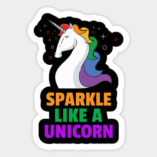 Sparkle Like A Unicorn Sticker